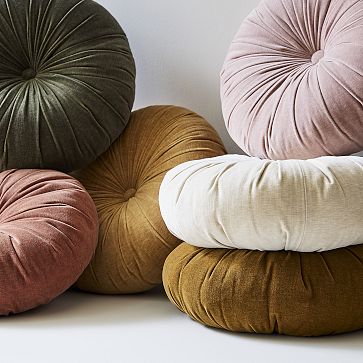 Classic Cotton Velvet Pillow Cover | West Elm