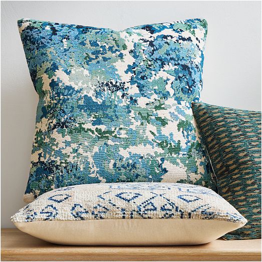 Abstract Tree Pillow Cover Set West Elm