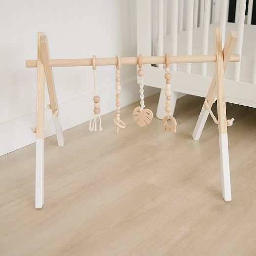 Poppyseed Play Wood Baby Gym | West Elm