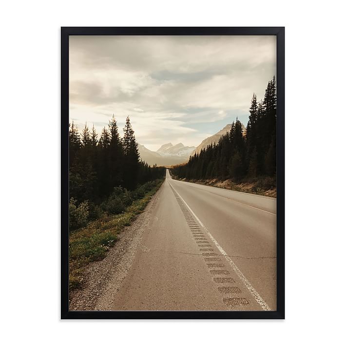 Road Less Traveled Framed Wall Art by Minted for West Elm