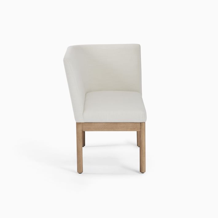 West elm banquette online small