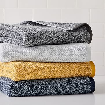 Organic Cotton Heathered Towels