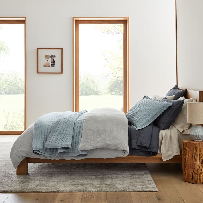 Dreamy Gauze Cotton Duvet Cover & Shams West Elm