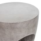 Cutout Sculptural Outdoor Stool (14&quot;)