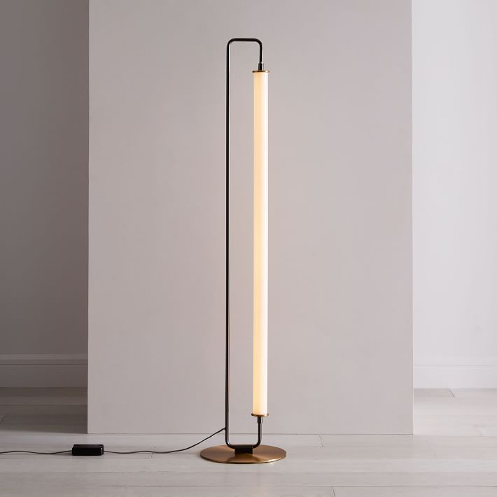 Linear Metal LED Floor Lamp (58&quot;)