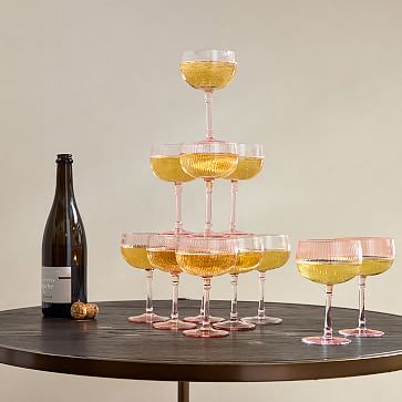 Esme Champagne Tower Set of 12 West Elm