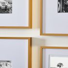 Multi-Mat Metal Gallery Frames - Polished Brass