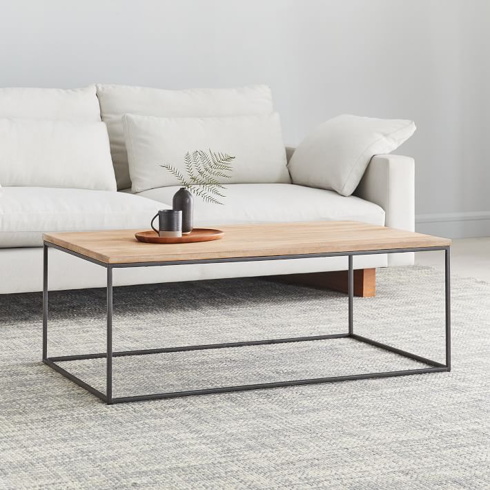 West elm deals streamline coffee table