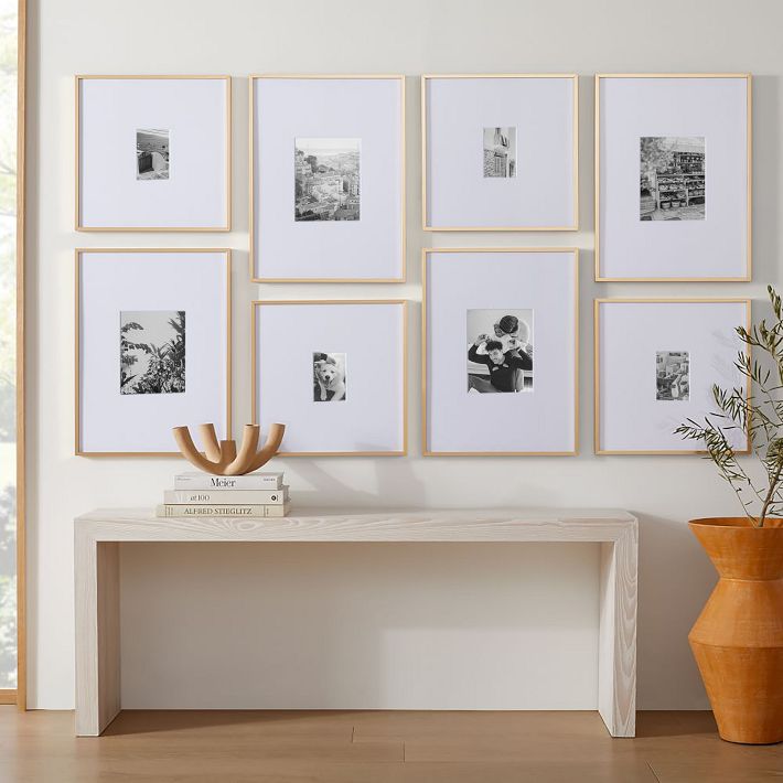 Assorted Wood Gallery Frames - Oversized Mat