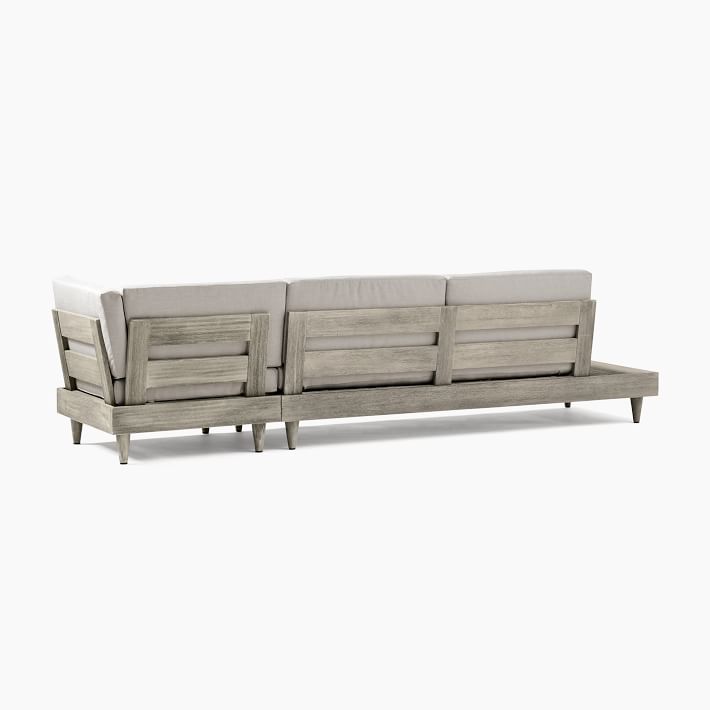 West elm store portside low sectional