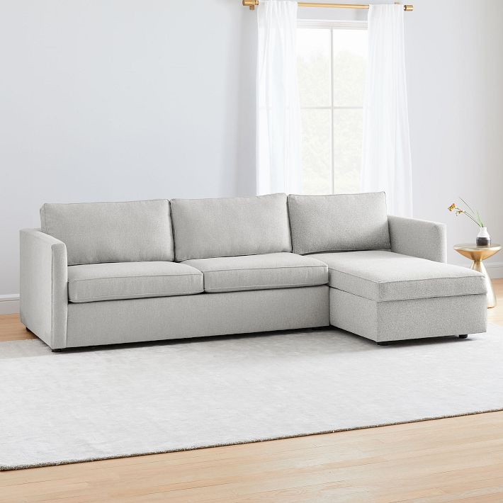 Harris 2-Piece Storage Sofa &amp; Chaise Sectional (111&quot;)