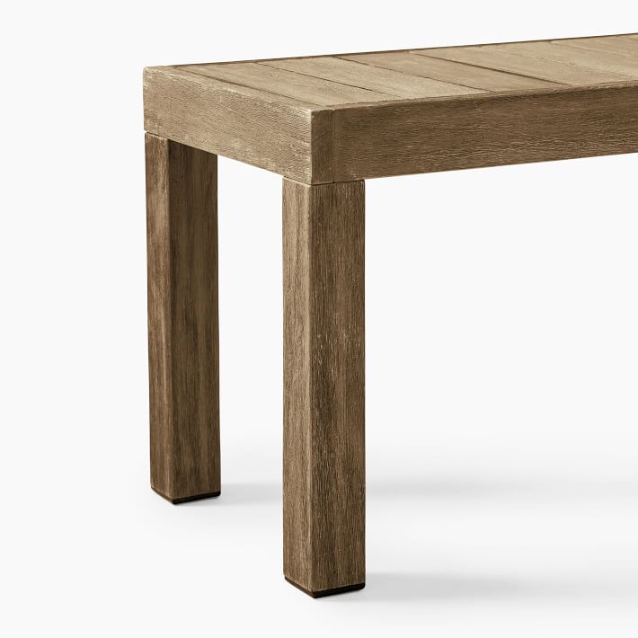 Portside Outdoor Dining Bench West Elm