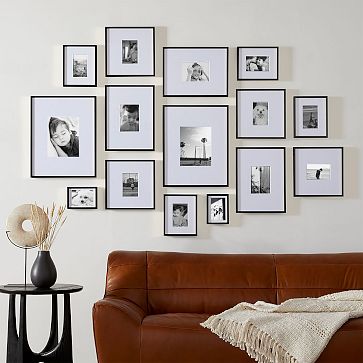 The Connoisseur Tall Gallery Frames Set (Set of 15) | West Elm