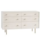 Modernist 6-Drawer Changing Table (56&quot;) - White