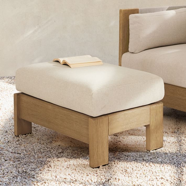 West elm online outdoor ottoman