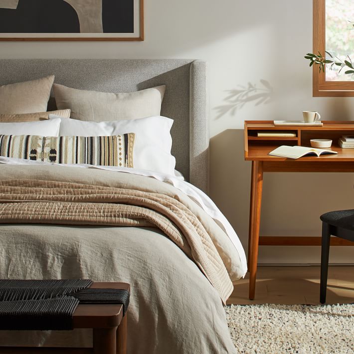 West elm deals metal bed