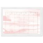 Watercolor Blush Calendar Dry Erase Board
