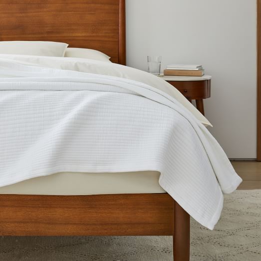 Ribbed Bed Blankets West Elm