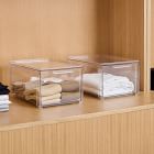 mDesign Clear Stacking Organizer
