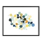 Hexagon Cluster II Framed Wall Art by Minted for West Elm
