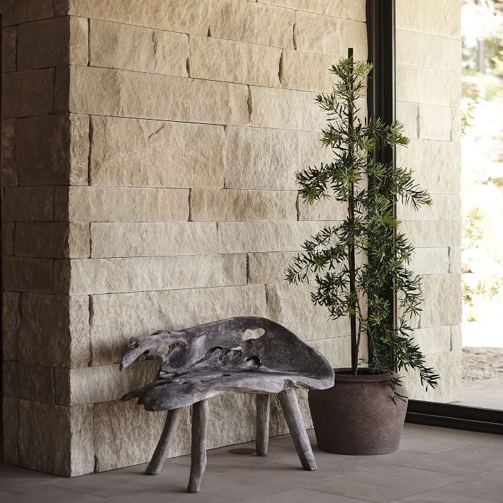 Colin King Washed Ficonstone Planters | West Elm