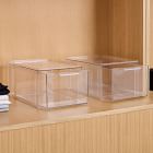 mDesign Clear Stacking Organizer
