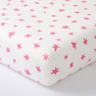 Organic Scandi Starburst Crib Fitted Sheet