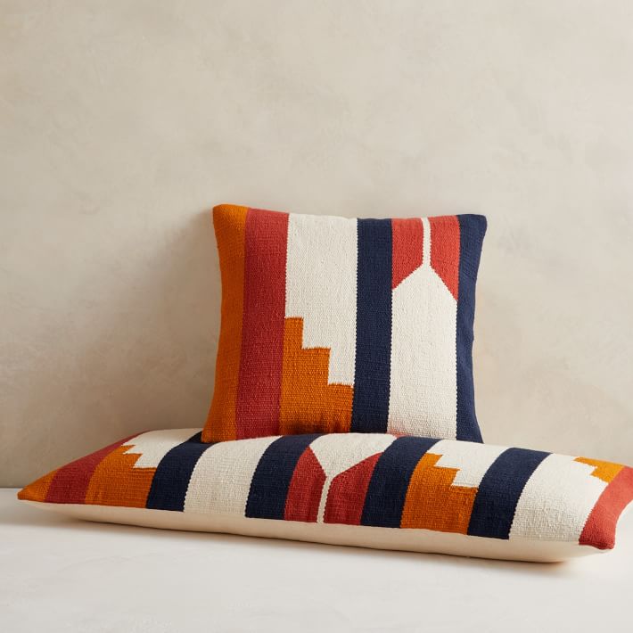 Woven baja pillow online cover