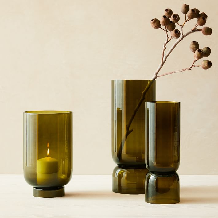 Foundations Glass and Metal Vases