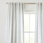 Textured Luxe Stripe Linen Curtain