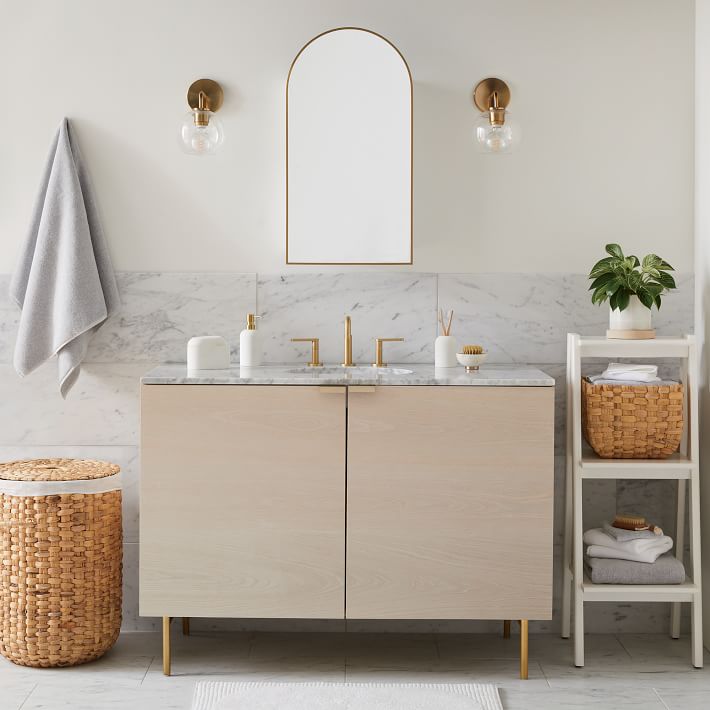 BAIN Modern design metal bathroom/shower shelf – LeMonRêve