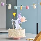 Easter Egg &amp; Bunny Felt Garland