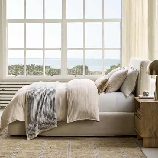 Reese Linen Cotton Duvet Cover & Shams West Elm