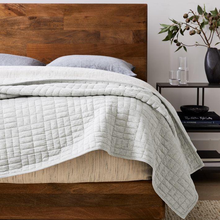 West elm double online cloth blanket