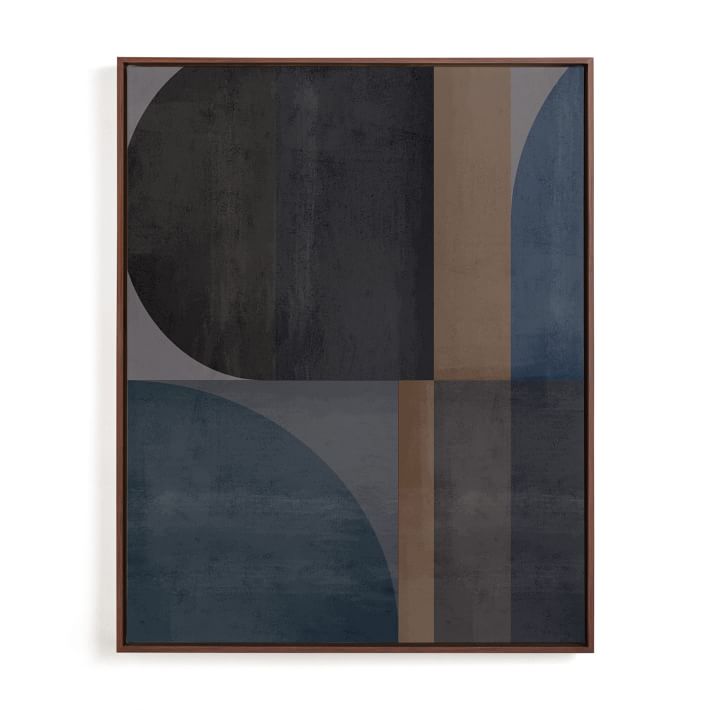 Limited Edition &quot;Mid-Century Mood II&quot; Framed Wall Art by for West Elm