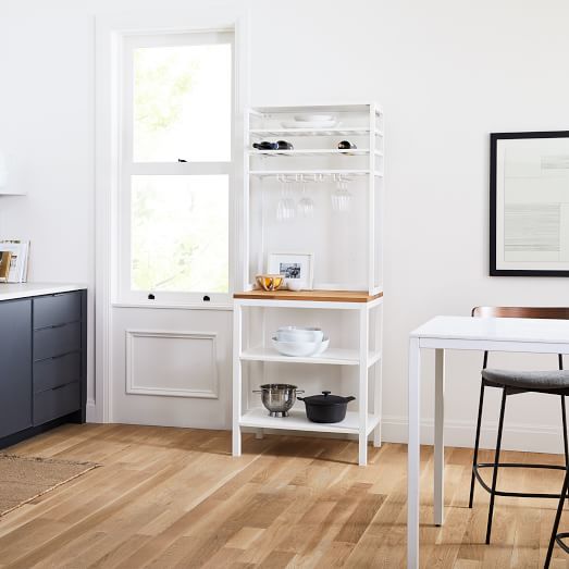 Frame Kitchen Hutch Butcher Block West Elm