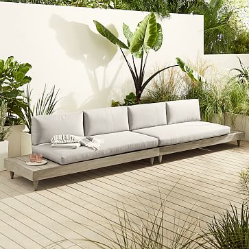 Portside Low Outdoor Grand Sofa 162