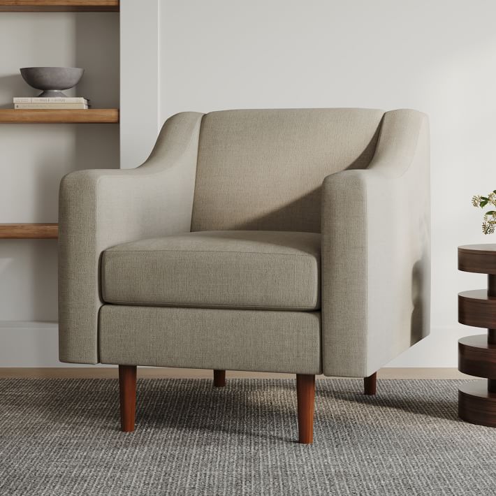 Olive Chair Wood Legs West Elm