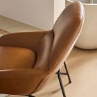 Fillmore Mid-Century Leather Chair