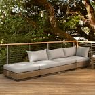 Santa Fe Slatted Outdoor 4-Piece Modular Sectional (108&quot;)