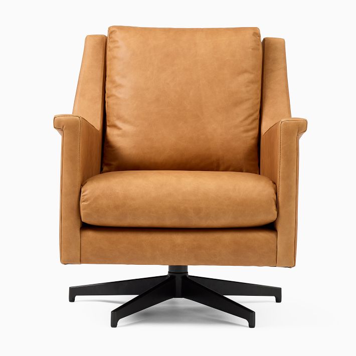 West elm mid century deals swivel chair