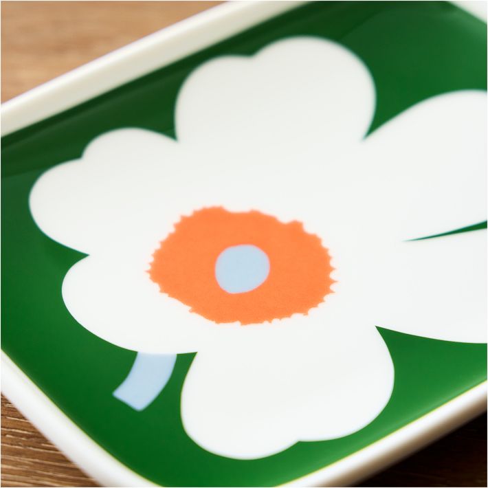 Marimekko Oiva Unikko 60th Anniversary Plate