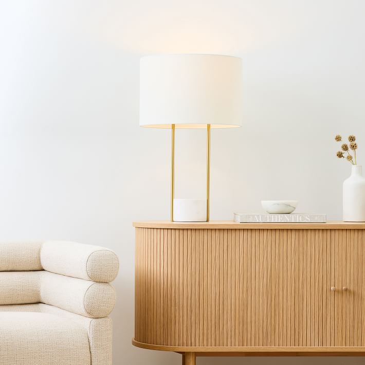 Industrial Outline Table Lamp (27")