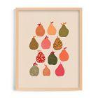 Pears Framed Wall Art by Minted for West Elm
