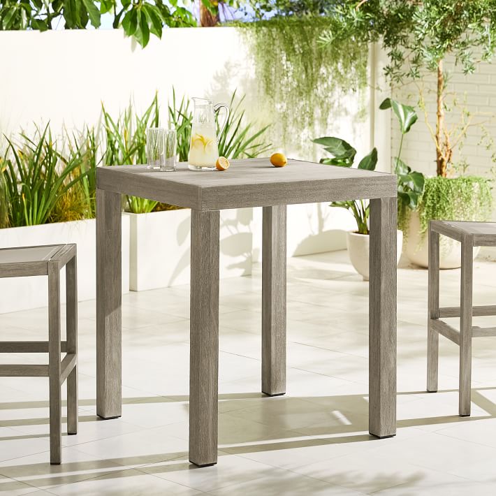 Portside Outdoor Bar Table (35&quot;) &amp; Stools Set