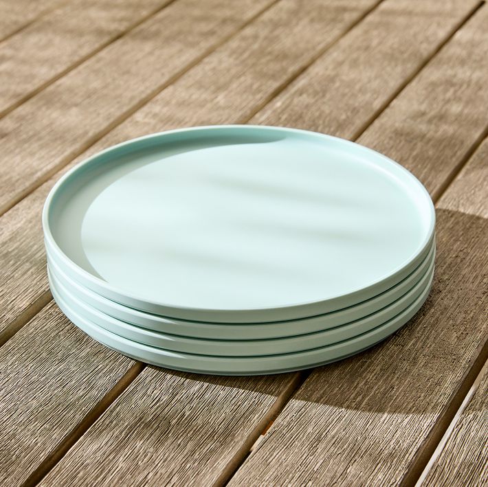 Modern Melamine Outdoor Dinner Plate Sets