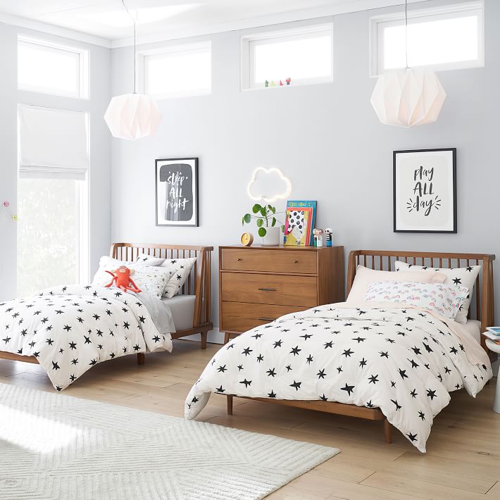 West elm spindle sale bed