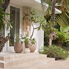 Curved Ficonstone Indoor/Outdoor Planters