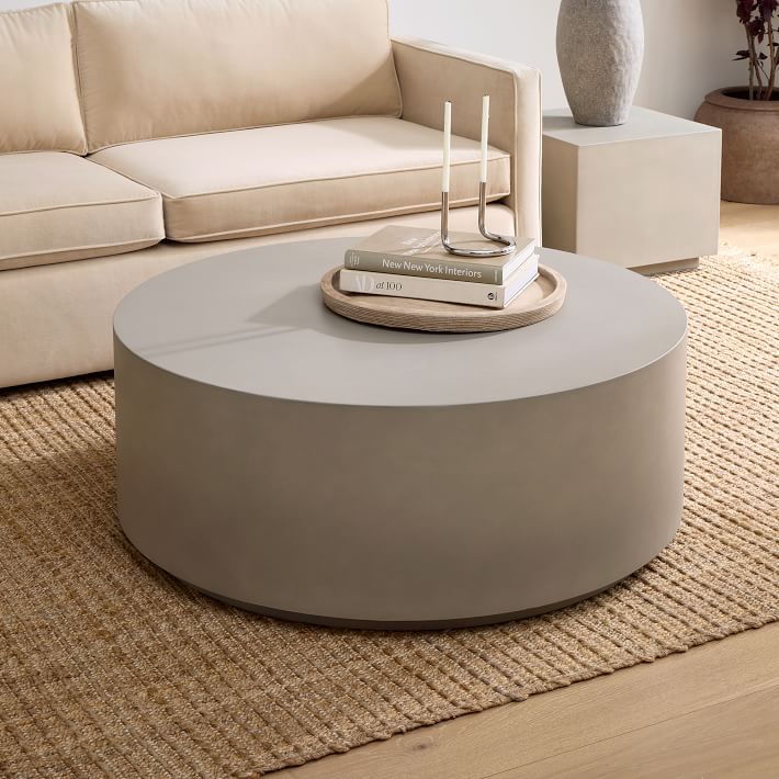 West elm deals round coffee table