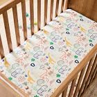 Animals Crib Fitted Sheet